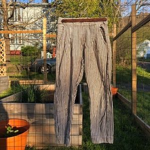 Ace & Jig Lee Gaucho Pants in Railroad, Size small